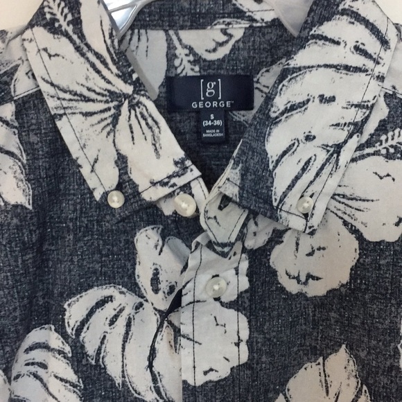 Stretch Printed Woven men shirt Size Small(34-36) - Picture 3 of 6